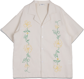 Anything Holiday - Vineflow Shirt - Beige