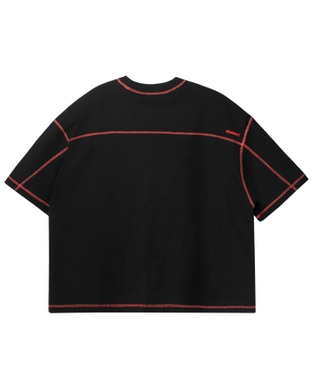 Against Lab - Brailled Contrast Waffle Tee