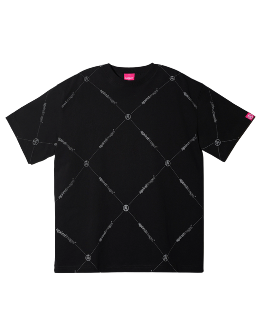 Against Lab - Watermark Tee Black