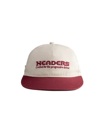 HEADERS Motoring Cap - Vintage Red/ Racing Red