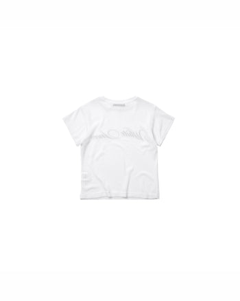 KMC - WMN WHITE SNOW Baby Tee