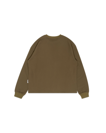 HdPc Dimension Waffle L/S Tee - Brown