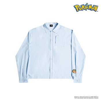 TNT - Dragonite Collar L/S Shirt - Blue