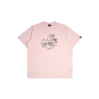 TNT x Dmeow - Infamous Logo Tee - Pink