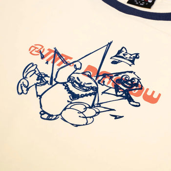 TNT x Dmeow - Infamous Boxy Tee - Beige