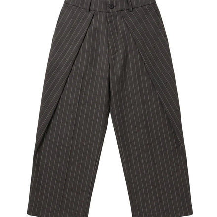 Aegis - Gerik Black Striped Pants - Black