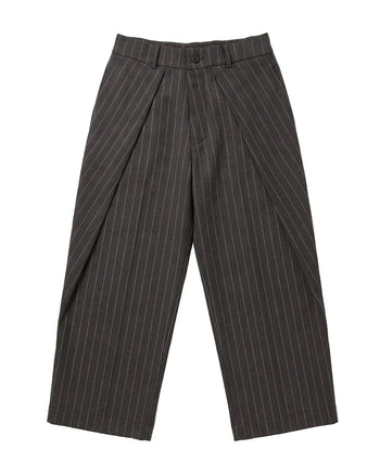 Aegis - Gerik Black Striped Pants - Black