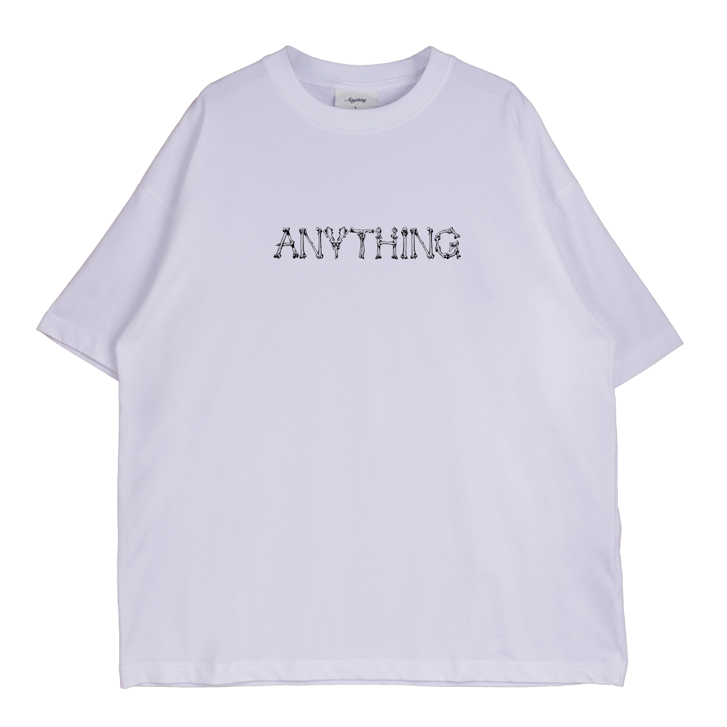 Anything JB Bone Logo Tee - White