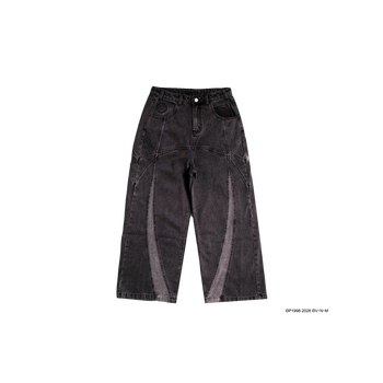 TNT X HUNTER - “XIN” Denim Biker Pant - Grey