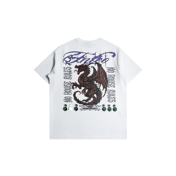 TNT - Dragon Logo Tee - White