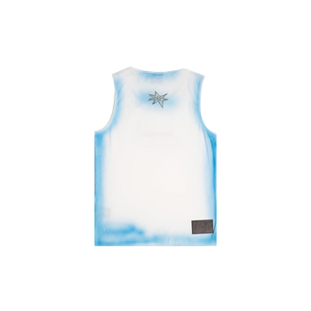 TNT x Dmeow - Whitecaps Logo Singlet - White