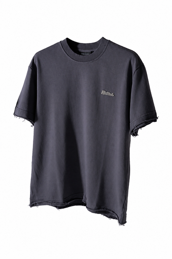 Double Back - Essential Unfinished Tee - Grey