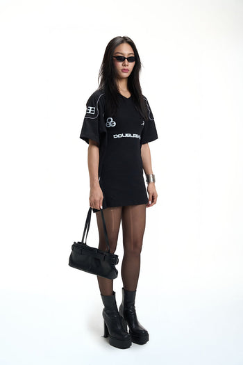Double Back - DBB FC Jersey Dress - Black