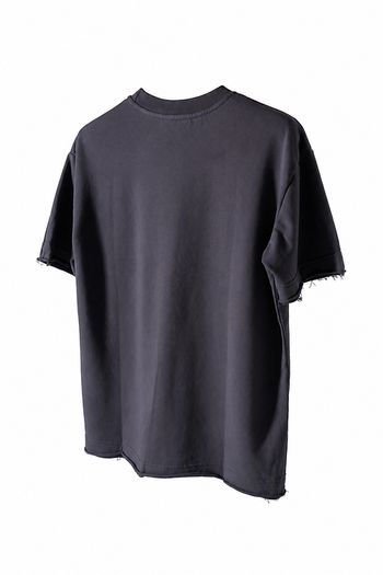 Double Back - Essential Unfinished Tee - Grey