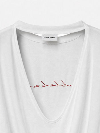 Double Back - Sexy Back T-Shirt - White