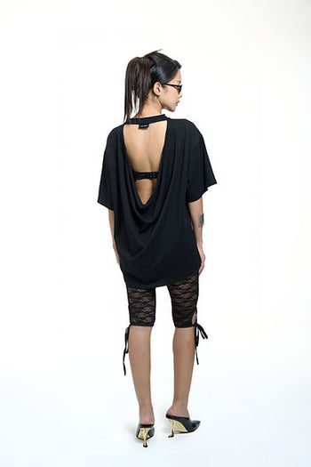 Double Back - Sexy Back T-Shirt - Black