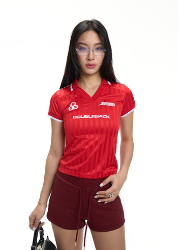 Double Back - DBB FC Baby Jersey - Red