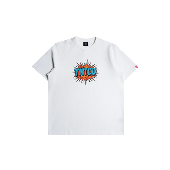 TNT - Burst Logo Tee - White