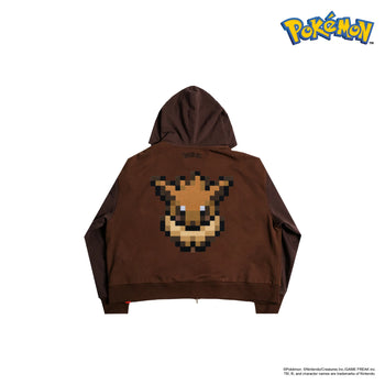 TNT - Eevee Zipped Hoodie - Brown