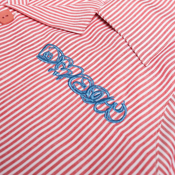 TNT x Dmeow - Sunset Shirt - Red / White