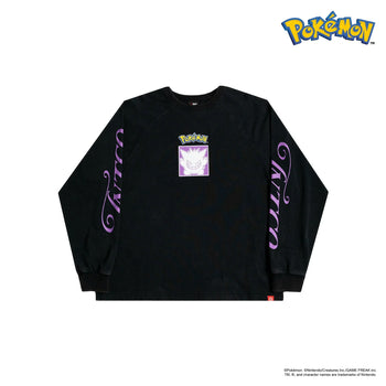 TNT - Gengar Washed L/S - Black