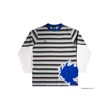 TNT X HUNTER - Whirlwind L/S Tee - Blue