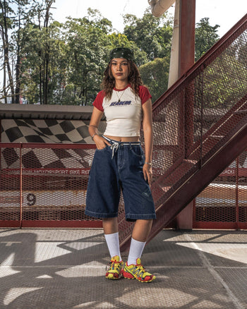 HEADERS  Baby Crew - Rosso Red