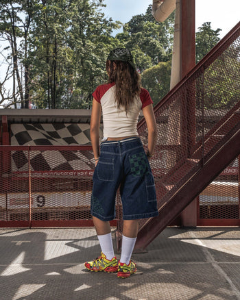 HEADERS  Baby Crew - Rosso Red