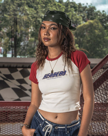 HEADERS  Baby Crew - Rosso Red