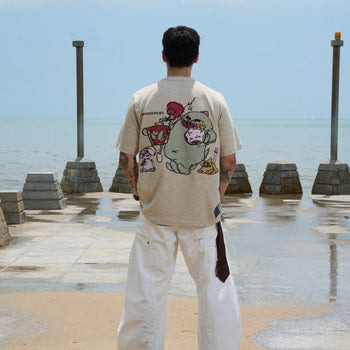TNT x Dmeow - Bully Tee - Khaki