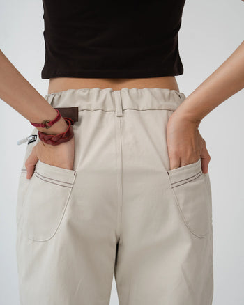 Wawawe - Ease Pants - White