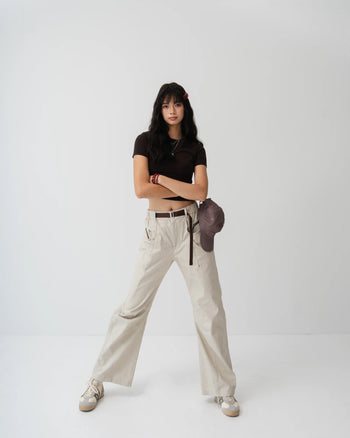 Wawawe - Ease Pants - White