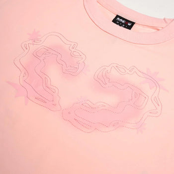 TNT x Dmeow - Evil Huggy Tee - Pink