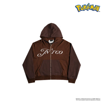 TNT - Eevee Zipped Hoodie - Brown