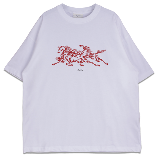Anything JB - First Stride "Regular" Tee White
