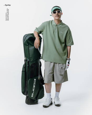 Anything JB Basic Polo Shirt - Apple Green