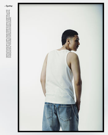 Anything JB Tank Top - White