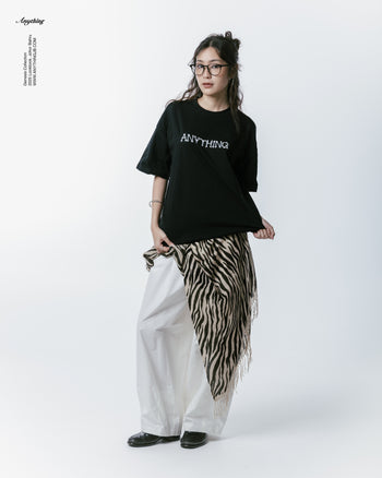 Anything JB Bone Logo Tee - Black