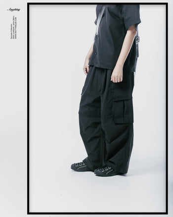 Anything JB Wide Cargo Pants - Black