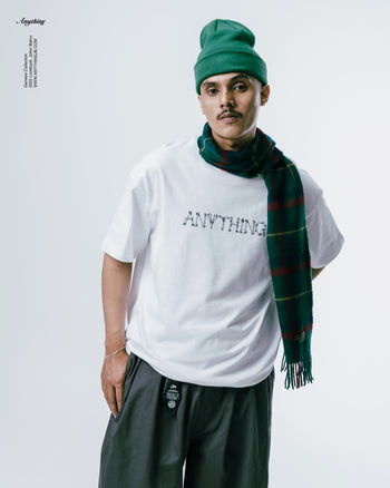 Anything JB Bone Logo Tee - White