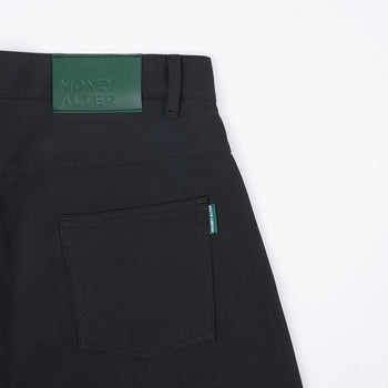 Money Alter - Forma Wide Black Denim Pants