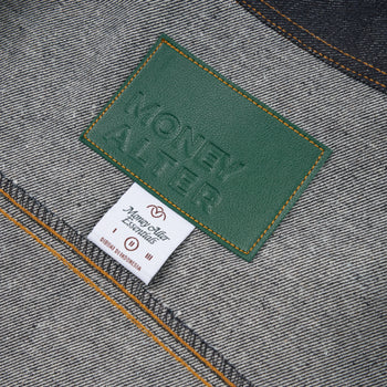 Money Alter - Type 1 Raw Denim Jacket - Dusky Indigo