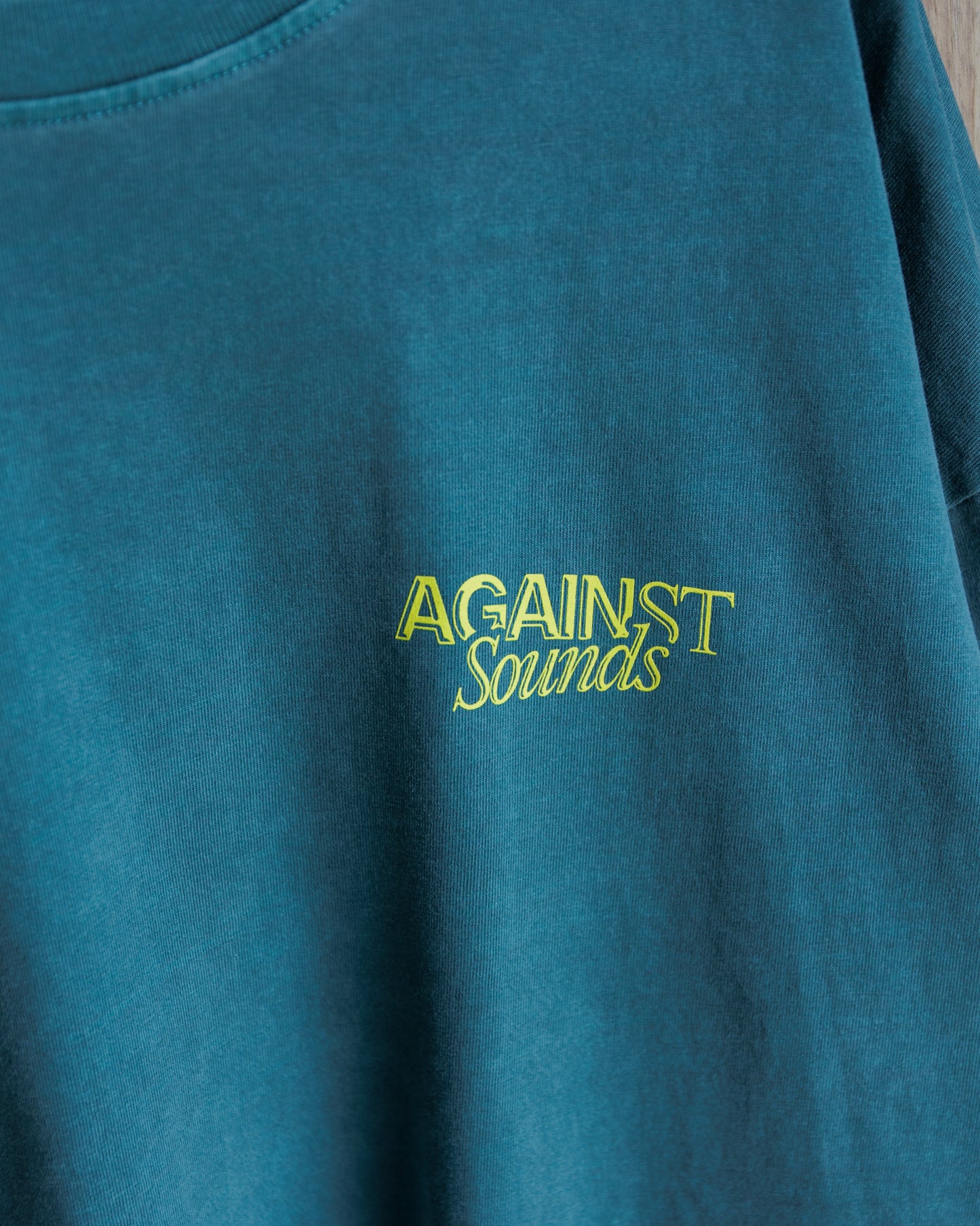 Against Lab - Sound System Tee Washed Green