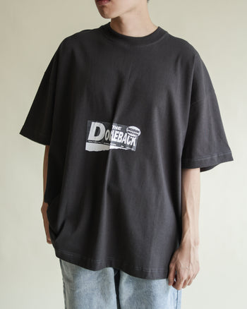 Double Back Headline News Oversized Tee