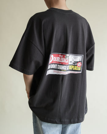 Double Back Headline News Oversized Tee