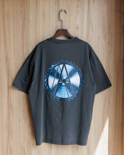 Against Lab - Washed Blade Tee Black