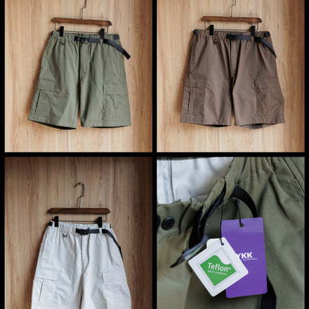 A.O.P Teflon Cargo Shorts II