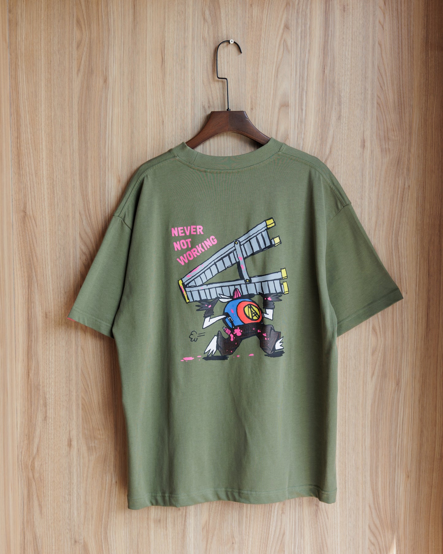 Against Lab - NNW A-Man Tee Olive