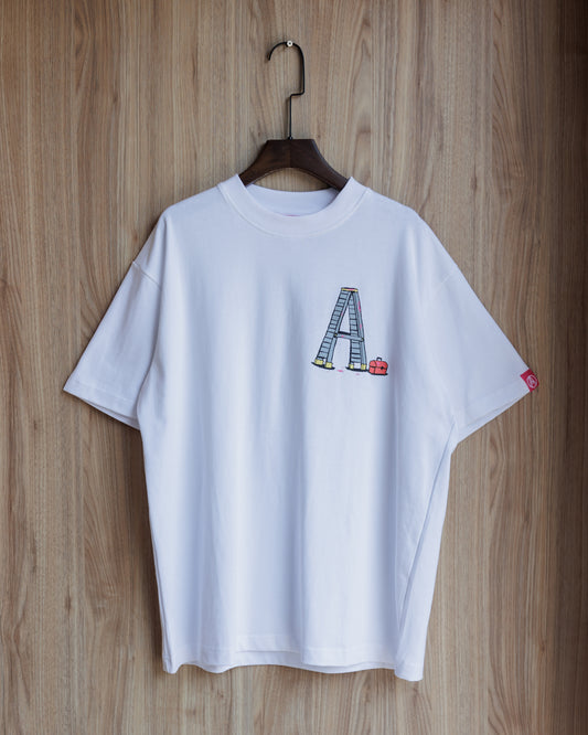 Against Lab - NNW A-Man Tee White