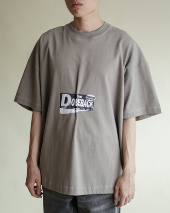 Double Back Headline News Oversized Tee